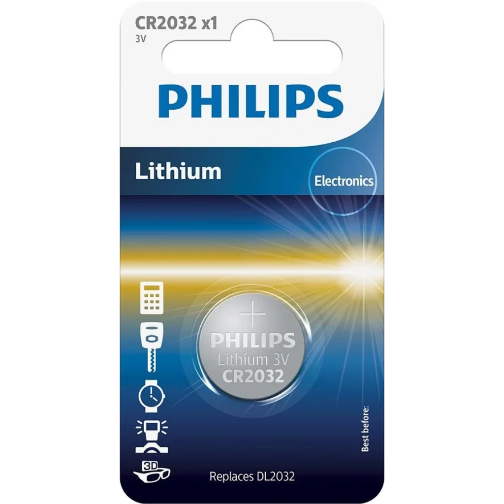 Батарейка Philips Lithium CR 2032 BLI 1 UA